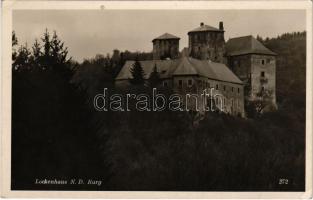 Léka, Lockenhaus; vár / Burg. Franz Mörtl / castle (EK)