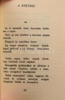 Tagore, R[abindranath]: A kertész, Chitra, Az élet megismerése. [Bp.], én., Egyetemi Nyomda Minatűr ...