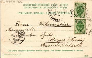 1905 Liepaja, Libau; Kurpark. Verlag Rudolph Puhze / spa (EB)