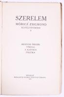 Móricz Zsigmond: Szerelem. - - egyfelvonásosai. 1-2. köt. Osváth Ernő (1876-1929) író, újságíró, iro...
