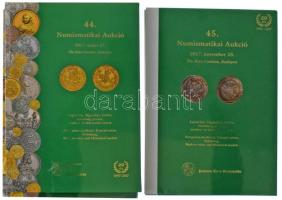 2012-2020. 17db-os Pannonia Terra árverési katalógus tétel a 34-től az 51-es árverésekig, három katalógus kivételével az árverési leütési árakkal!