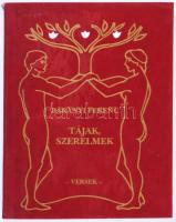 Baranyi, Ferenc: Tájak, szerelmek. DEDIKÁLT! Bp., 2002, Szerzői. Számozott (042./100) példány. Kiadói papírkötés.