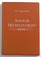 Unger Emil, Dr.: Magyar éremhatározó - pótfüzet. MÉE, Budapest, 1985. Közel újszerű állapotban.