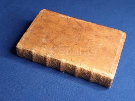 Bolland, [Jean]: Acta sanctorum Ungariae, ex Joannnis Bollandi [. . .] ejusque Continuatorum Operibus excerpta, &amp; Prolegomenis, ac notis illustrata. [Nagyszombat] Tyrnaviae, 1743. Typis Academicis Soc. Jesu. [16] + 344 p. Első kiadás. A Jean Bolland (1596-1665) jezsuita szerzetes hagiográfiai munkája alapján kidolgozott mű a Magyarországon tisztelt szentek tudásanyagát gyűjti össze, rövid, közérthető formában, hónapok szerinti beosztásban. A munka két kötetben teljes, példányunk a januártól júniusig terjedő időszak szentjeit tekinti át, közöttük a januári Alamizsnás Szent József, illetve a júniusi Szent László király ünnepeivel. Az első előzéken régi tulajdonosi bejegyzés Poss.: Liber Josephi Kazy, 1748. Öt bordára fűzött, díszesen aranyozott gerincű, vaknyomásos korabeli bőrkötésben, poncolt, pávamintás festésű lapszélekkel. Dekoratív, nagyon szép példány, 16x10x3 cm