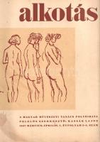 [Folyóirat] Alkotás. A Magyar Művészeti Tanács folyóirata. Megjelenik havonta egyszer. Felelős szerk...