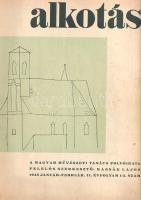 [Folyóirat] Alkotás. A Magyar Művészeti Tanács folyóirata. Megjelenik havonta egyszer. Felelős szerk...