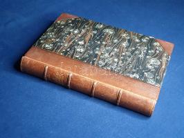 Than Károly:  A kísérleti chemia elemei. I. kötet: Általános chemia és az elemi testek leírása. Számos fametszettel és egy színes ábrával. Budapest, 1897. A szerző kiadása - Franklin-Társulat ny. XVII + [3] + 472 p. Első kiadás. Than Károly (1834-1908) kémikus, a Trefort-kerti Kémiai Intézet építtetője, iskolateremtő egyetemi tanár. Oldalszámozáson belül egész oldalas és szövegközti kémiai ábrákkal kísért, bevezető jellegű szakmunkája általános kémiai szakkérdéseket, a fizikai kémia problémáit vizsgálja. A munka végén a kémia történetének ismertetése, valamint szakirodalmi áttekintés. A munka három kötetben teljes, a címben említett színes tábla a későbbi kötetekhez tartozik. Az első előzéken és a címlapon régi tulajdonosi bejegyzés. Aranyozott, álbordást gerincű korabeli félmaroquin kötésben, felül aranyozott lapszélekkel. Szép példány.