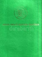 [Oklevél] A Zrínyi Miklós Katonai Akadémia díszoklevele és emléklapja Fáy Ödön nyugalmazott vezérkar...