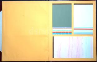 A kétszáz éves Diósgyőri Papírgyár ünnepi mintaív-gyűjteménye a papírgyár tölgyleveles védjegyével i...