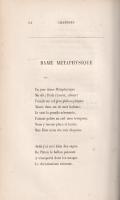Béranger, Pierre-Jean de: 
Dernieres chansons de Pierre-Jean de Béranger de 1834 a 1851. Une lettre...