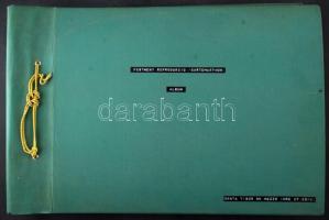 64 db modern festmény motívum képeslap nagy albumban