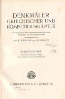 Furtwängler, Adolf - Ulrichs, Heinrich Ludwig (herausg.):
Denkmäler Griechischer und Römischer Skul...
