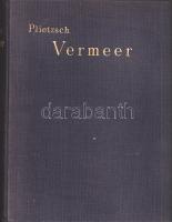 Plietzsch, Eduard: Vermeer van Delft. Mit 35 Tafeln. [Lipcse] Leipzig, 1911. Verlag von Karl W. Hiersamann (Druck von Emil Herrmann senior). X + 145 + [5] p. + XXXV t. Első kiadás. Eduard Plietzsch (1886-1961) berlini művészettörténész és galériatulajdonos. A németalföldi festészet szakértőjének számító Eduard Plietzsch Vermeer-monográfiája korrajzba ágyazott művészettörténeti értekezés. Aranyozott kiadói egészvászon kötésben, felül aranyozott festésű lapszélekkel. Körülvágatlan, részben felvágatlan, jó példány.