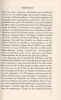 Kapr, Albert: 
Johannes Gutenberg. Tataschen und Thesen. Mit 53 zum Teil farbigen Abbildungen.
[Li...