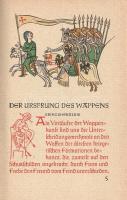 Hussmann, Heinrich: 
Deutsche Wappenkunst.
[Lipcse] Leipzig, [1942]. Insel-Verlag (Gedruckt von Au...