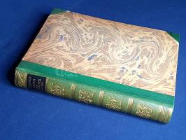 Burckhardt, Jacob:  Die Kultur der Renaissance in Italien. [Lipcse] Leipzig, 1926. Alfred Kröner Verlag (Druck von C. G. Röder GmbH). 1 t. (színes címkép) + [8] + 568 p. + 8 t. (4 színes, két kihajtható). Bibliofil kötetünk a svájci kultúrtörténész Jacob Burckhardt (1818-1897) alapvető kézikönyvének, a kultúr- és művészettörténet egyik első művének tizenötödik kiadása. A reneszánsz Itália intrikákkal teli államait a mindennapok történetével együtt bemutató munka először 1860-ban jelent meg. Kolofon: "Die 15. Auflage ist ein Neudruck der Urausgabe, die Dr. Walter Goetz, Ord. Professor an der Universität Leipzig, durchgesehen hat. Die Auswahl der Abbildungen besorgte dr. Johannes Jahn, assistent der Universität Leipzig. Den Einband entwarf professor Walter Tiemann, Leipzig. Druckherstellung durch C. G. Röder GmbH, Leipzig". Az első előzéken Ex libris. Díszesen aranyozott gerincű kiadói félbőr kötésben, felül aranyozott lapszélekkel. Szép példány.