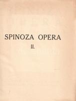 Spinoza, Baruch: Opera. Herausgegeben von Carl Gebhardt. [Teljes mű négy kötetben.]
Heidelberg, [19...