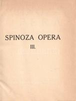 Spinoza, Baruch: Opera. Herausgegeben von Carl Gebhardt. [Teljes mű négy kötetben.]
Heidelberg, [19...