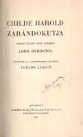 Byron, George Gordon: 
Childe Harold zarándokútja. Verses regény négy énekben Lord Byrontól. Fordít...