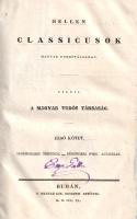 Szophoklész - Euripidész: 
Hellen classicusok magyar fordításokban. Első kötet: Ödipusz, a király. ...