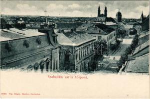 Szabadka, Subotica; városközpont. Víg Zsigmond Sándor kiadása / city centre, view (EK)