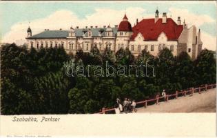 Szabadka, Subotica; Parksor. Víg Zsigmond Sándor kiadása / park (fl)