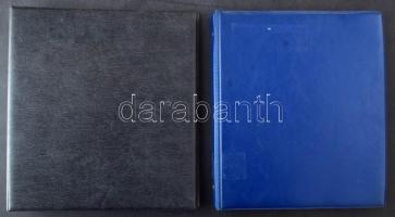 2 db A/4 levélberakó gyűrűs borítóval jó állapotban