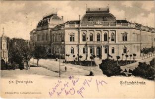 1904 Székesfehérvár, Királyi Törvényház. Klöckner Péter kiadása (EK)