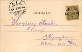 1904 Székesfehérvár, Királyi Törvényház. Klöckner Péter kiadása (EK)