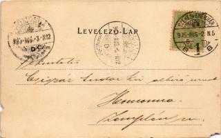 1905 Székesfehérvár, Püspöki palota. Melczer Nővérek kiadása (b)