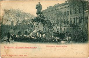 1902 Székesfehérvár, Vörösmarty szobor. Klökner Péter kiadása 56. sz. (EB)