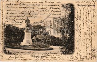 1903 Székesfehérvár, Vörösmarty szobor. Eisler Adolf kiadása (EB)