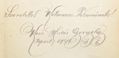 Koós Hutás Gergely: Örökség. Regény. I-II. kötet. [Egybekötve, teljes.] A szerző, Koós Hutás Gergely...