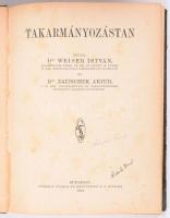 Dr. Weiser-Dr. Zaitschek: Takarmányozástan. Bp., 1924, Légrády. Félvászon kötés, kopottas állapotban.
