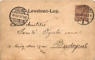 1900 Székesfehérvár, Nádor utca, Schwarcz Soma Társa üzlete. Bartos M. kiadása 16992. (EM)