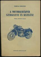 Ternai Zoltán: A motorkerékpár szerkezete és kezelése. Bp., 1955, Műszaki Könyvkiadó. Kiadói papírkötés, kissé kopottas állapotban.