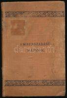 Hartmann Róbert: Az emberszabású majmok és szervezetök. Bp., 1888. K.M. Természettudományi Társulat. Kiadói egészvászon kötés, gerinc sérült, viseltes állapotban.