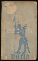 Várta. Magyar Katholikus Írók Könyve. 1669. számozott példány. Félvászon kötés, kötéstáblák lyukasztottak, kopottas állapotban.