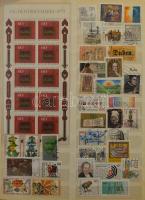 NSZK 1946-2007 1.036 db bélyeg + 14 db blokk és Berlin 1945-1990 212 db bélyeg + 1 blokk, összefüggé...