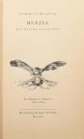 Joachim von Kürenberg: Menzel die kleine Exzellenz. Batthyány Gyula festőművésznek dedikált példány! Berlin, 1935. Krüger, 280 + (8) p. Kiadói vászonkötésben.  Eduard Joachim von Reichel alias Joachim von Kürenberg (1892-1954) német író könyve Adolph von Menzelt, a 19. századi német realista festőt és rajzolót ismerteti életrajzi-jelleggel. A dedikáció szövege szerint a szerző és Batthyány Gyula magyar festőművész Berlinben közösen kutattak Menzel életrajzi adatai után, Az együtt töltött idő emlékére készült a dedikáció.