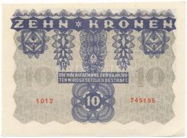 Ausztria 1922. 10K T:AU
Austria 1922. 10 Kronen C:AU
Krause P#75