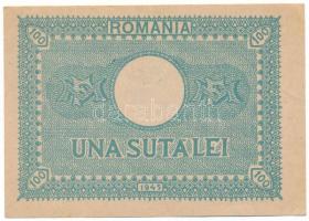 Románia 1945. 100L T:AU,XF
Romania 1945. 100 Lei C:AU,XF
Krause P#78