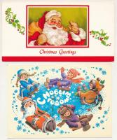 MIKULÁS - 7 db MODERN üdvözlő képeslap / SAINT NICHOLAS - 7 modern greeting postcards