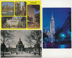 BUDAPEST - 25 db MODERN város képeslap / BUDAPEST - 25 modern town postcards