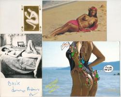 EROTIKA - 14 db MODERN képeslap, közte néhány kisméretű fotó / EROTICA - 14 modern postcards, with some photos