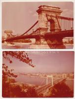 15 db MODERN magyarországi város képeslap, közte több egyforma. Képzőművészeti Alap, Eredeti foto / ...