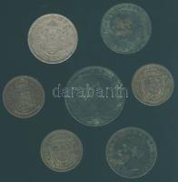 Románia 1867. 10B + 1882. 5B + 1884 5B + 1924. 2L + 1930. 5L (3x H-KN) T:3 többnyire