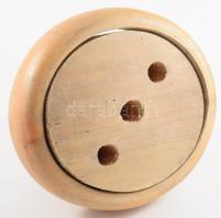 Fa kalapforma. Két részes. 23x20 cm XX. sz. eleje