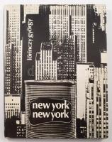 Lőrinczy György: New York, New York. Bp., Európa Könyvkiadó. 857. számozott példány. Kiadói műbőr kötés, kissé sérült papír védőborítóval, ajándékozási bejegyzéssel