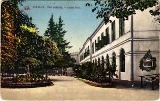 1915 Szliács, Sliac; Pest szálloda / spa hotel (kopott sarkak / worn corners)